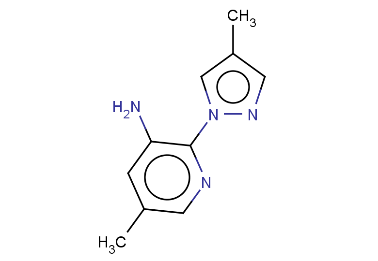 5-methyl-2-(4-methyl-1H-pyrazol-1-yl)pyridin-3-amine