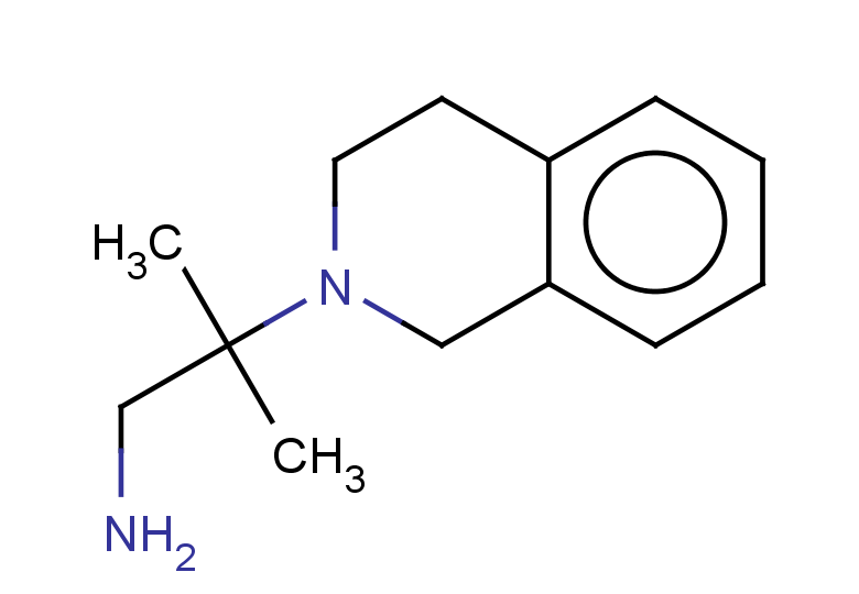 2-methyl-2-(1,2,3,4-tetrahydroisoquinolin-2-yl)propan-1-amine