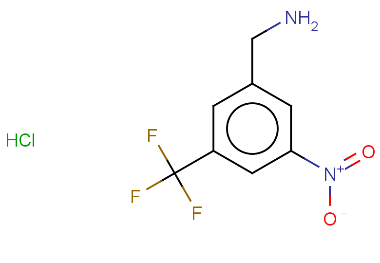 [3-nitro-5-(trifluoromethyl)phenyl]methanamine hydrochloride