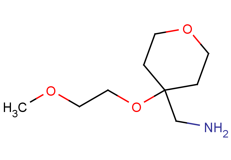 [4-(2-methoxyethoxy)oxan-4-yl]methanamine