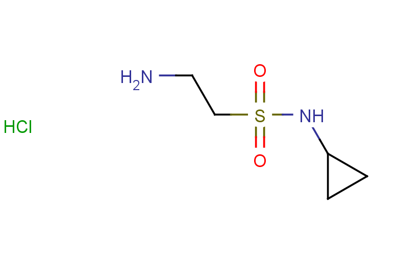 2-amino-N-cyclopropylethane-1-sulfonamide hydrochloride