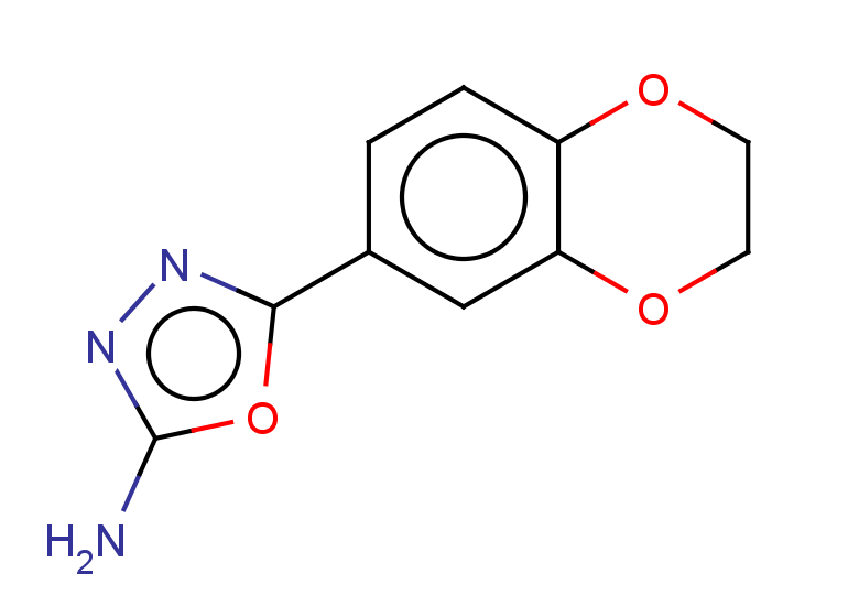 5-(2,3-dihydro-1,4-benzodioxin-6-yl)-1,3,4-oxadiazol-2-amine