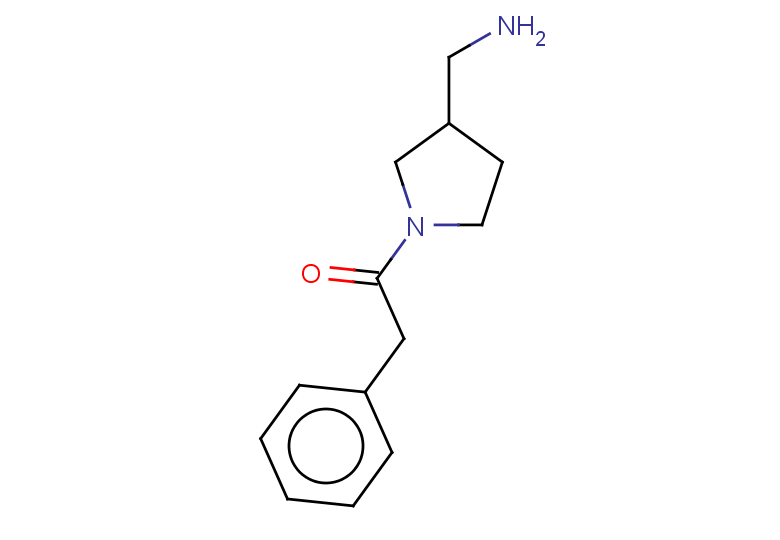 1-[3-(aminomethyl)pyrrolidin-1-yl]-2-phenylethan-1-one