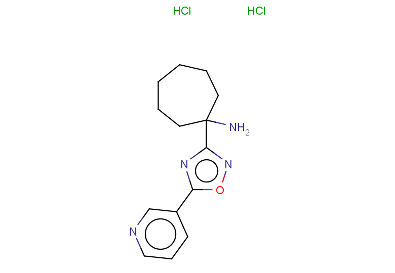 1-[5-(pyridin-3-yl)-1,2,4-oxadiazol-3-yl]cycloheptan-1-amine dihydrochloride