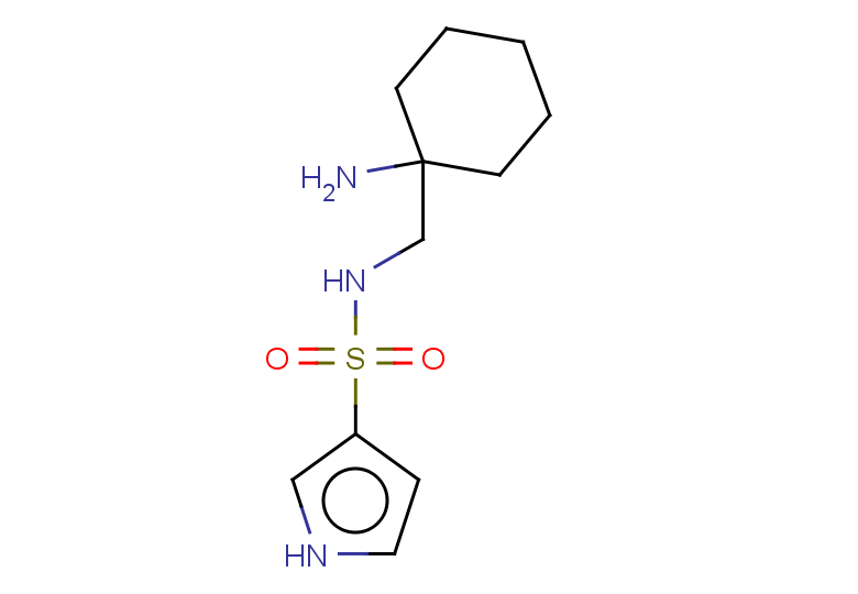 N-[(1-aminocyclohexyl)methyl]-1H-pyrrole-3-sulfonamide