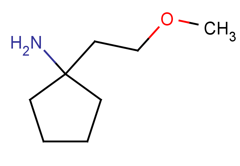 1-(2-methoxyethyl)cyclopentan-1-amine
