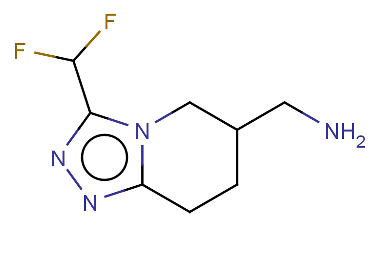 [3-(difluoromethyl)-5H,6H,7H,8H-[1,2,4]triazolo[4,3-a]pyridin-6-yl]methanamine