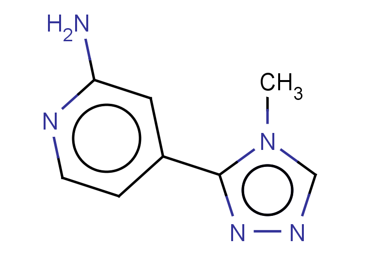 4-(4-methyl-4H-1,2,4-triazol-3-yl)pyridin-2-amine