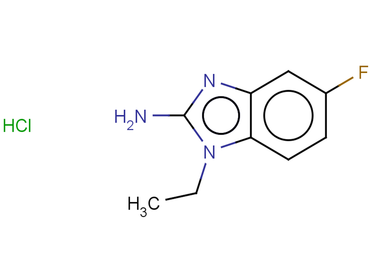 1-ethyl-5-fluoro-1H-1,3-benzodiazol-2-amine hydrochloride