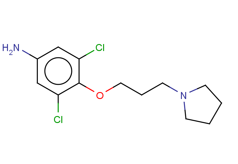 3,5-dichloro-4-[3-(pyrrolidin-1-yl)propoxy]aniline