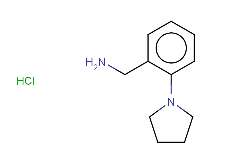 [2-(pyrrolidin-1-yl)phenyl]methanamine hydrochloride