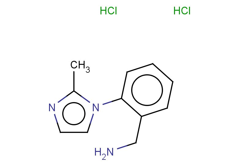 [2-(2-methyl-1H-imidazol-1-yl)phenyl]methanamine dihydrochloride