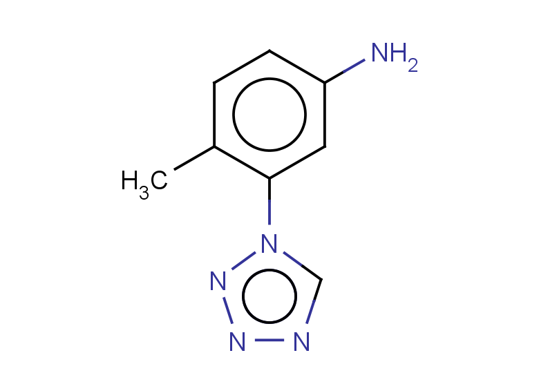4-methyl-3-(1H-1,2,3,4-tetrazol-1-yl)aniline
