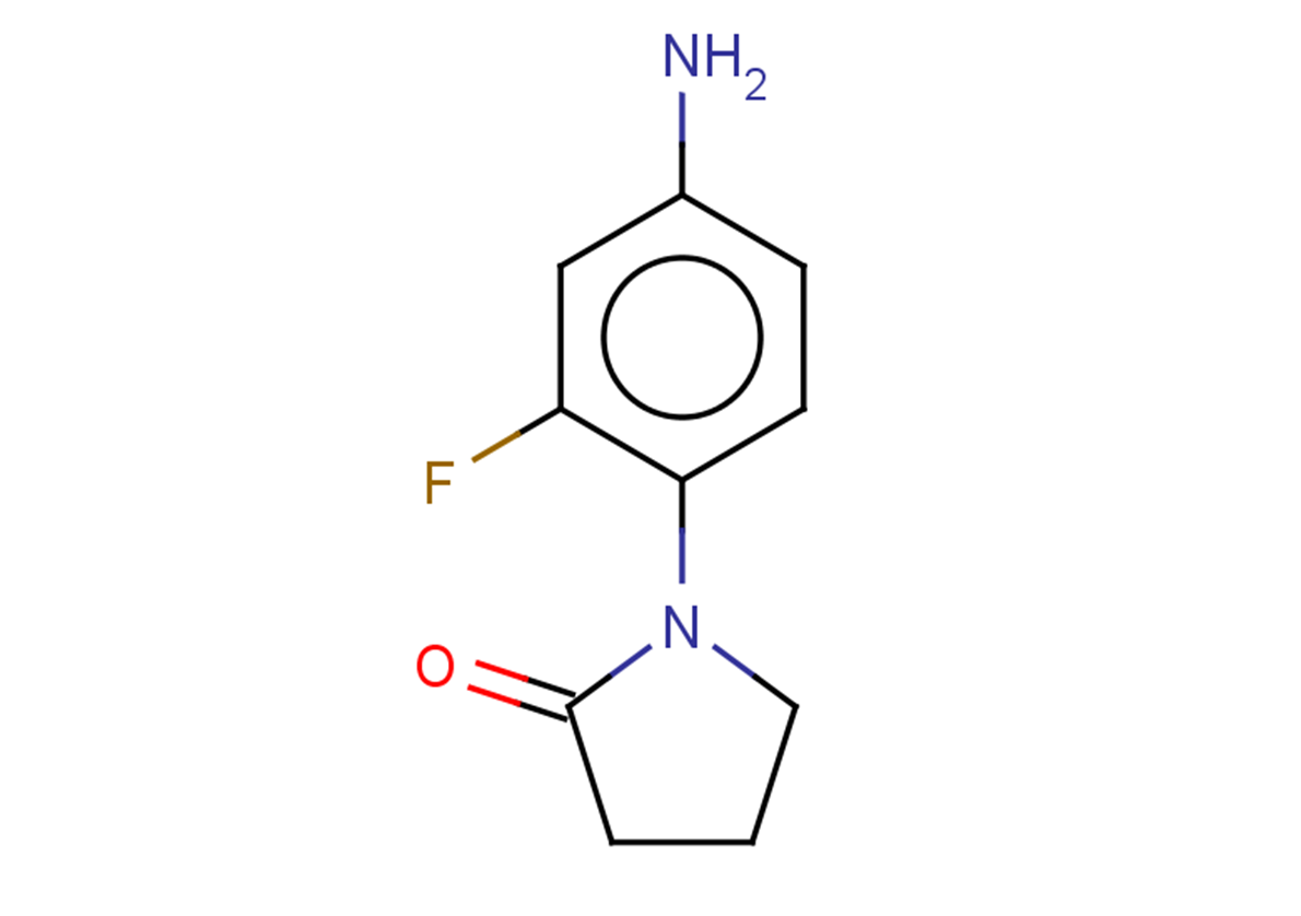 1-(4-amino-2-fluorophenyl)pyrrolidin-2-one
