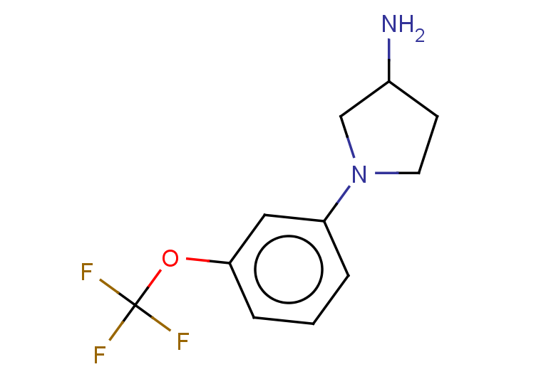 1-[3-(trifluoromethoxy)phenyl]pyrrolidin-3-amine