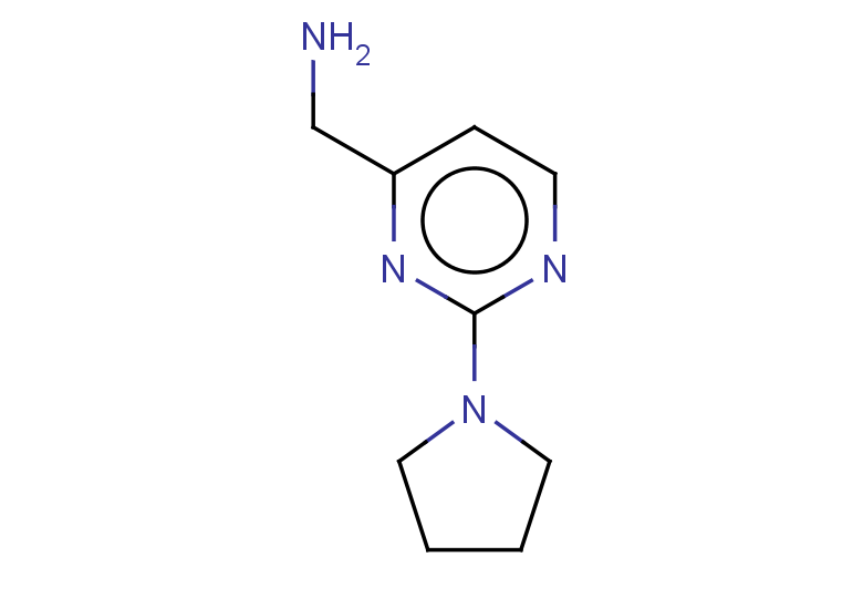 [2-(pyrrolidin-1-yl)pyrimidin-4-yl]methanamine
