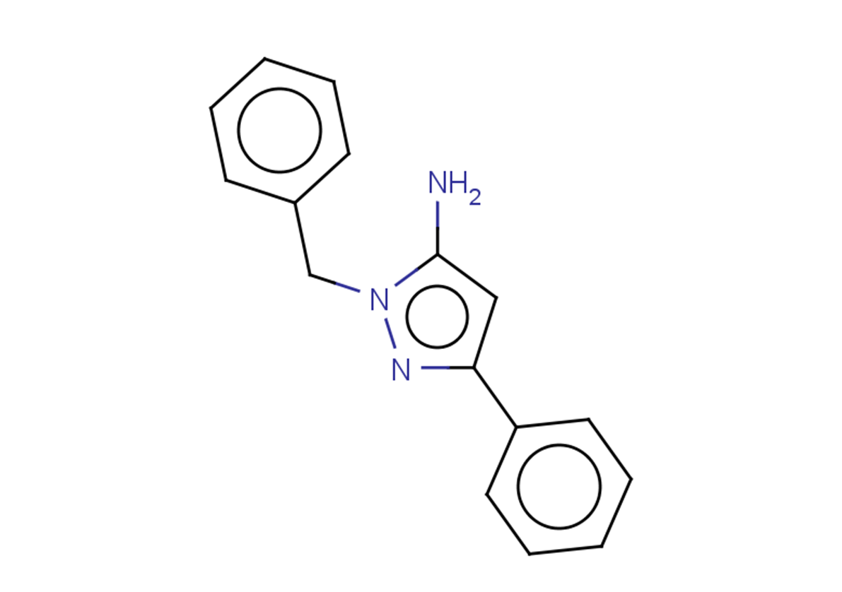 1-benzyl-3-phenyl-1H-pyrazol-5-amine