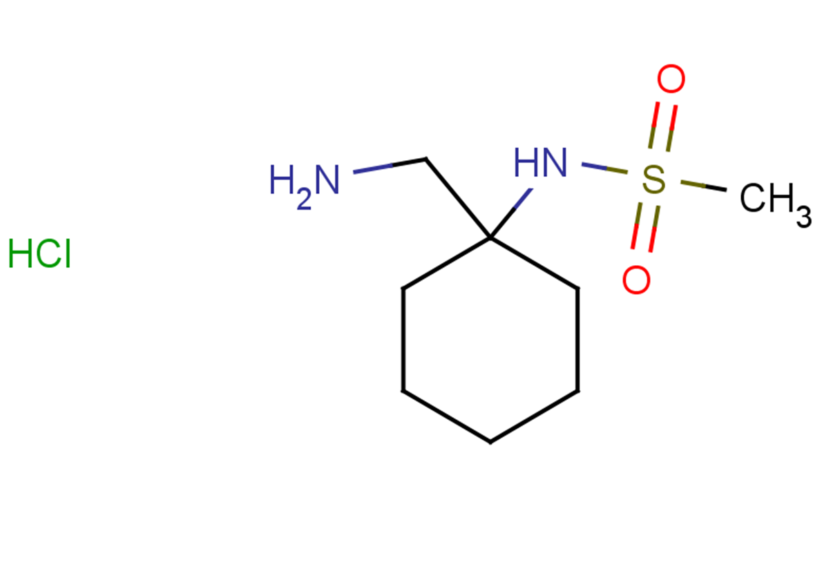 N-[1-(aminomethyl)cyclohexyl]methanesulfonamide hydrochloride
