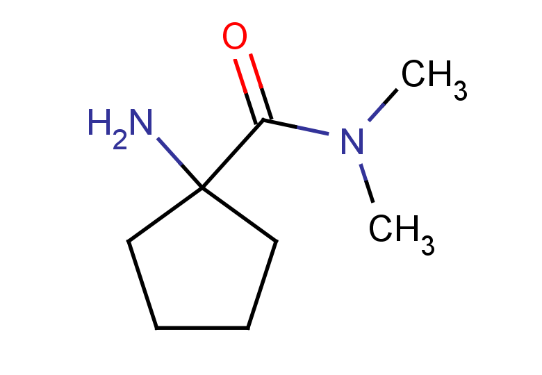 1-amino-N,N-dimethylcyclopentane-1-carboxamide