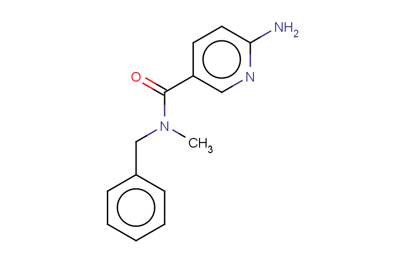 6-amino-N-benzyl-N-methylpyridine-3-carboxamide