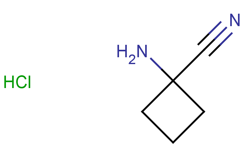 1-aminocyclobutane-1-carbonitrile hydrochloride