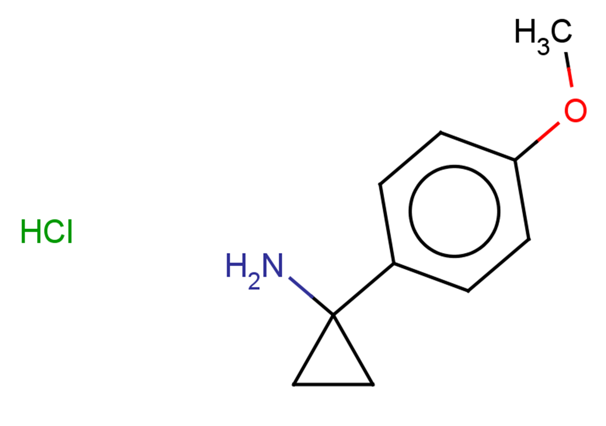 1-(4-methoxyphenyl)cyclopropan-1-amine hydrochloride