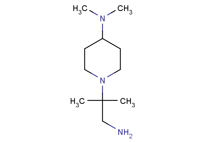 1-(1-amino-2-methylpropan-2-yl)-N,N-dimethylpiperidin-4-amine