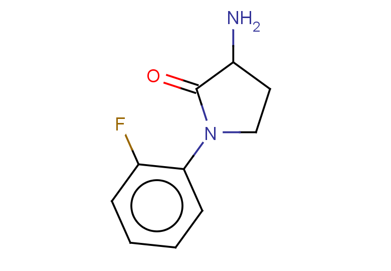 3-amino-1-(2-fluorophenyl)pyrrolidin-2-one