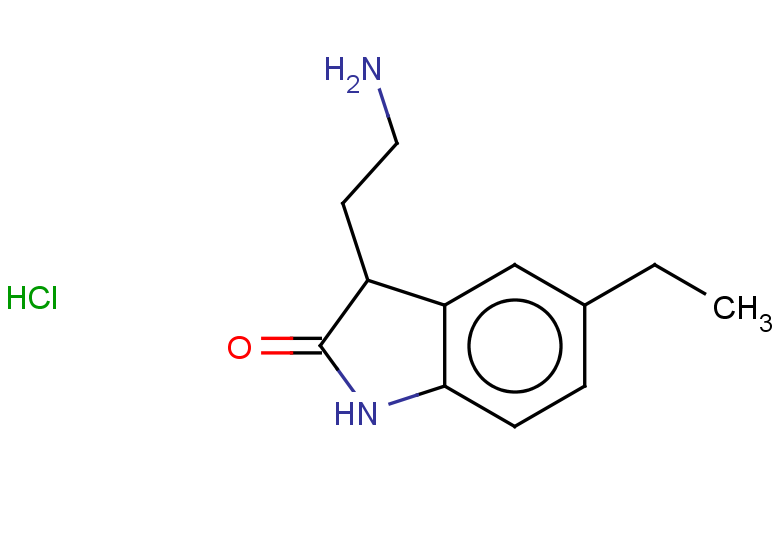 3-(2-aminoethyl)-5-ethyl-2,3-dihydro-1H-indol-2-one hydrochloride