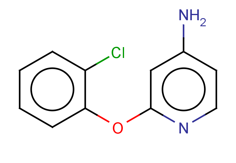 2-(2-chlorophenoxy)pyridin-4-amine