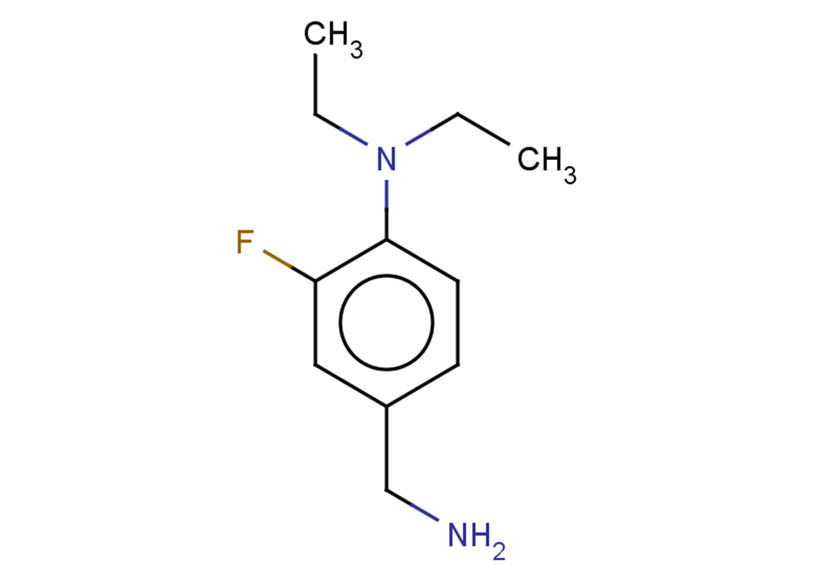 4-(aminomethyl)-N,N-diethyl-2-fluoroaniline