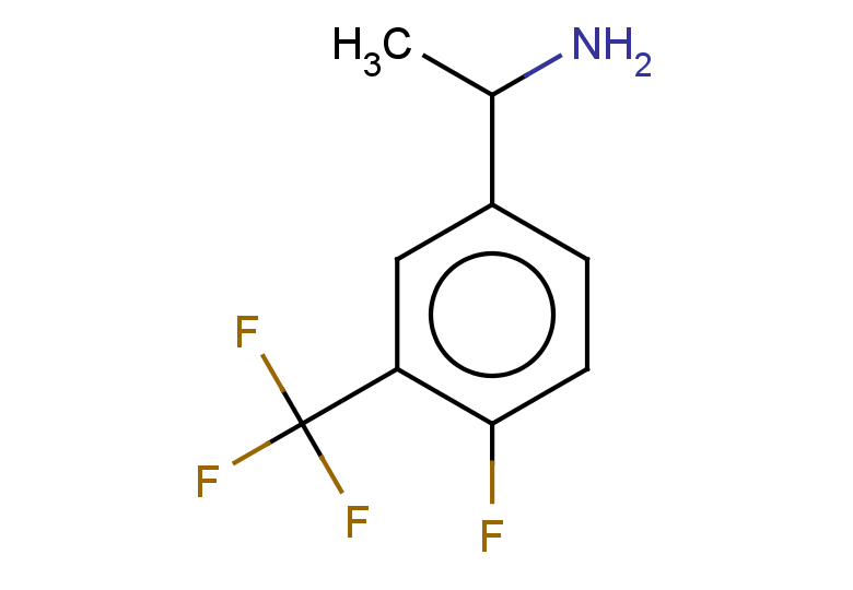 1-[4-fluoro-3-(trifluoromethyl)phenyl]ethan-1-amine