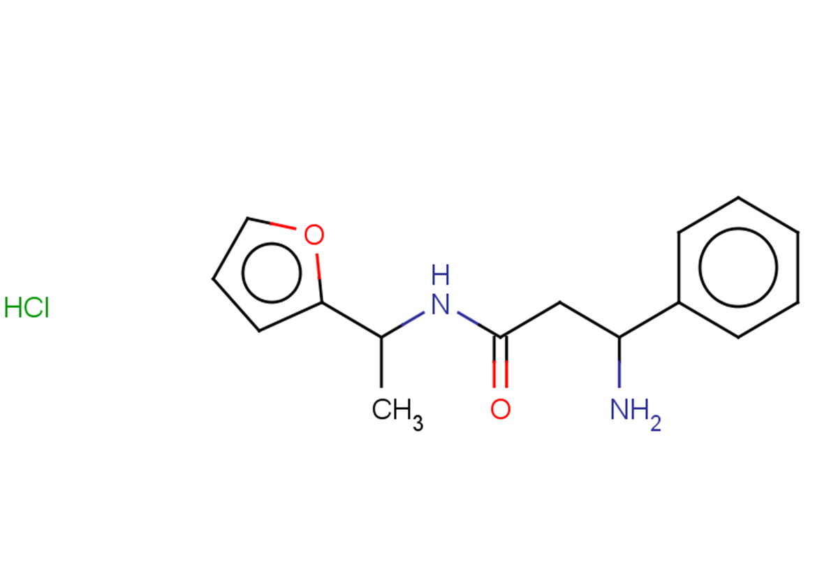 3-amino-N-[1-(furan-2-yl)ethyl]-3-phenylpropanamide hydrochloride