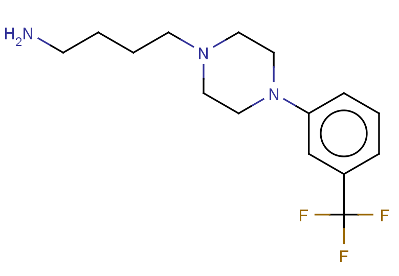 4-{4-[3-(trifluoromethyl)phenyl]piperazin-1-yl}butan-1-amine