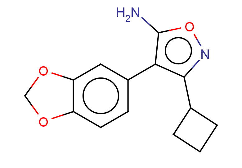 4-(1,3-dioxaindan-5-yl)-3-cyclobutyl-1,2-oxazol-5-amine