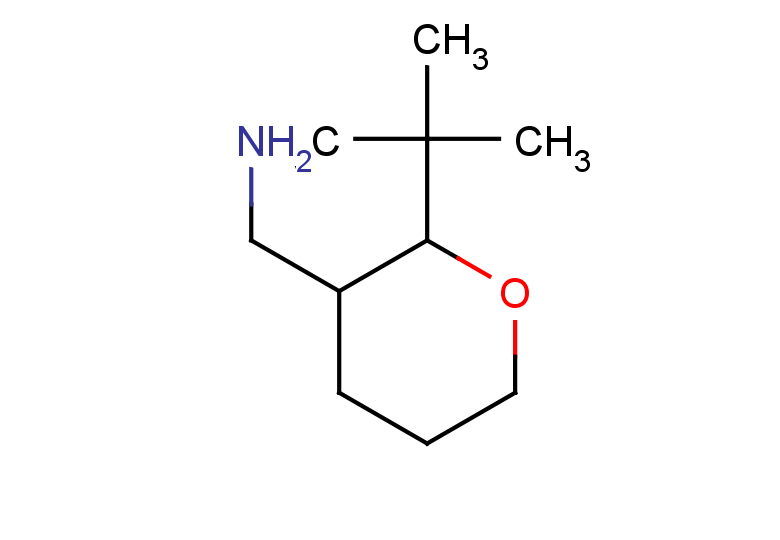 (2-tert-butyloxan-3-yl)methanamine, Mixture of diastereomers