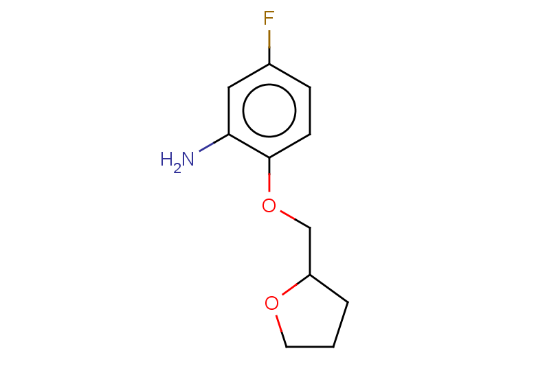 5-fluoro-2-(oxolan-2-ylmethoxy)aniline