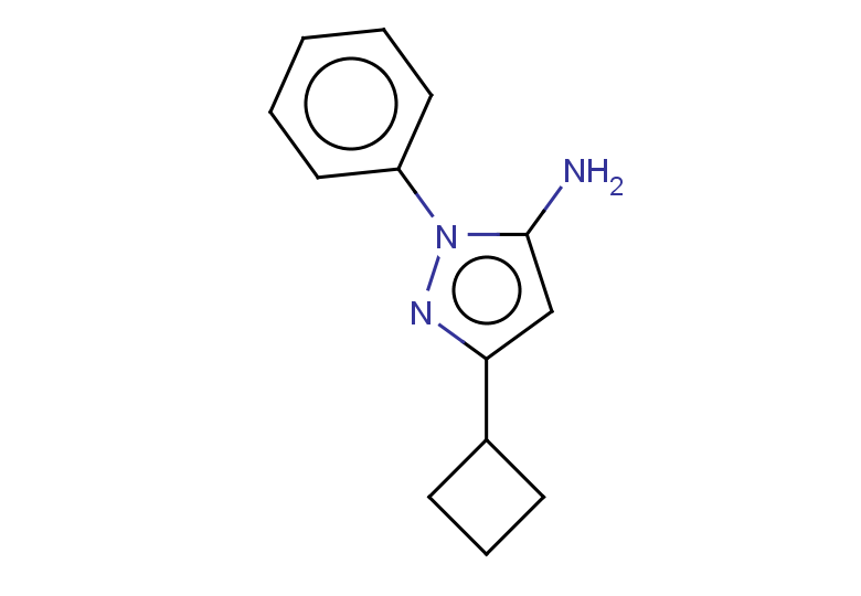 3-cyclobutyl-1-phenyl-1H-pyrazol-5-amine