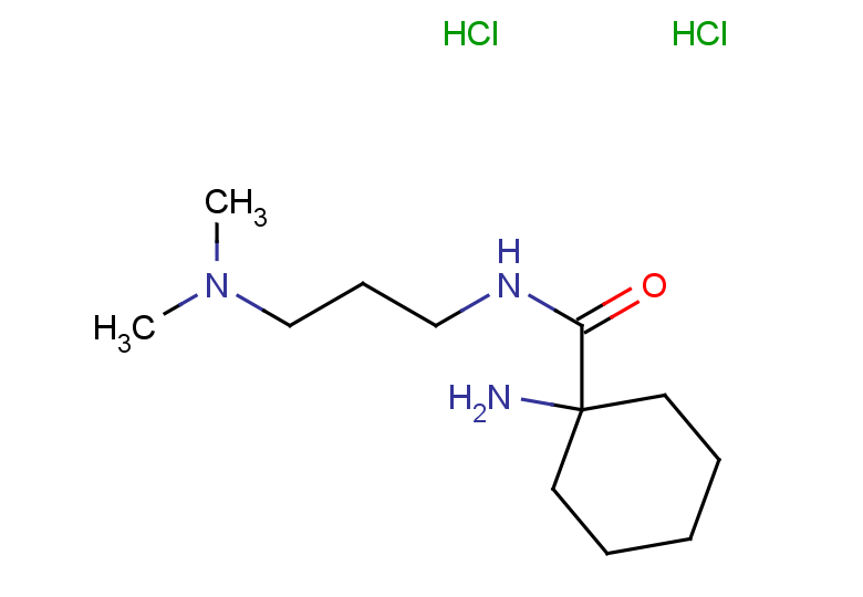 1-amino-N-[3-(dimethylamino)propyl]cyclohexane-1-carboxamide dihydrochloride