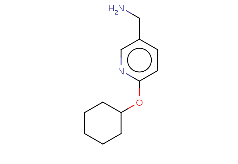 1-[6-(cyclohexyloxy)pyridin-3-yl]methanamine