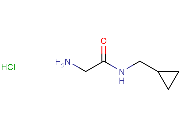 2-amino-N-(cyclopropylmethyl)acetamide hydrochloride