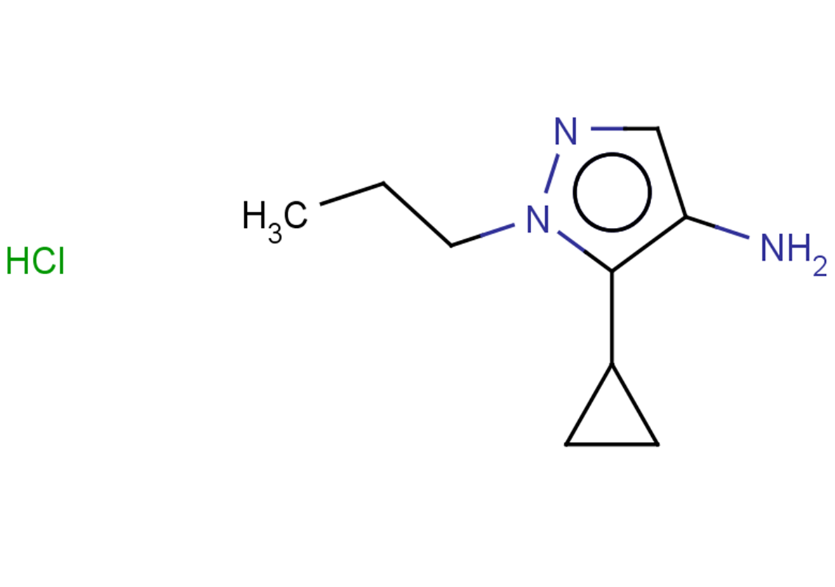 5-cyclopropyl-1-propyl-1H-pyrazol-4-amine hydrochloride