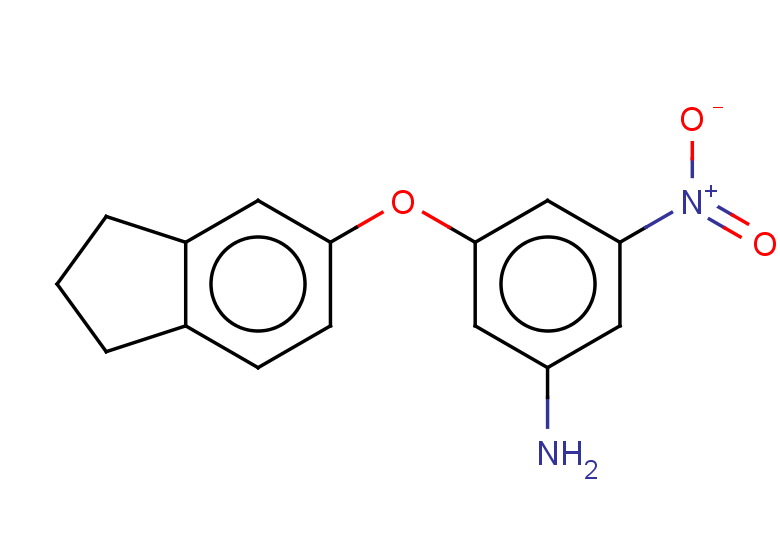 3-(2,3-dihydro-1H-inden-5-yloxy)-5-nitroaniline