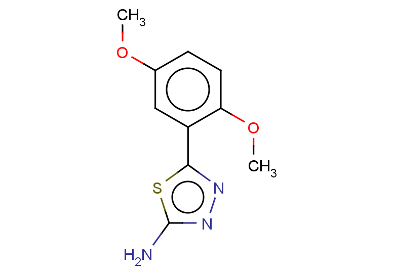 5-(2,5-dimethoxyphenyl)-1,3,4-thiadiazol-2-amine