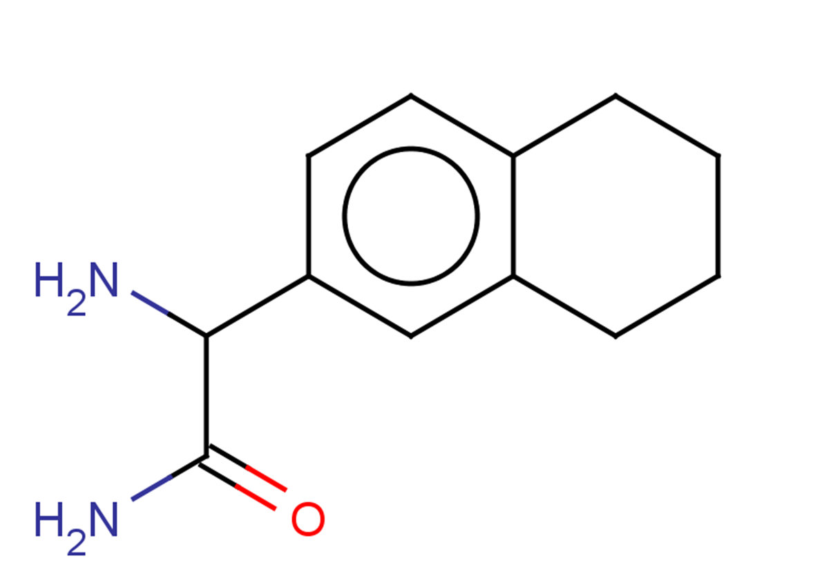 2-amino-2-(5,6,7,8-tetrahydronaphthalen-2-yl)acetamide