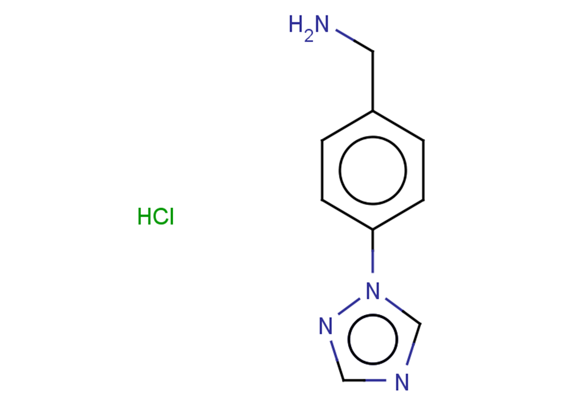 [4-(1H-1,2,4-triazol-1-yl)phenyl]methanamine hydrochloride