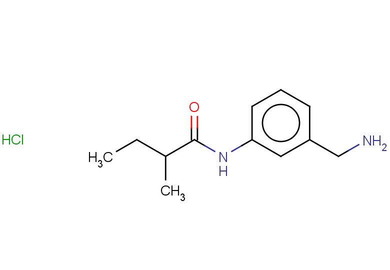 N-[3-(aminomethyl)phenyl]-2-methylbutanamide hydrochloride