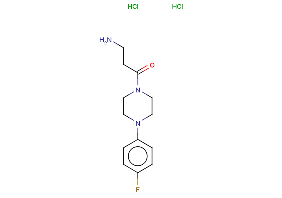 3-amino-1-[4-(4-fluorophenyl)piperazin-1-yl]propan-1-one dihydrochloride