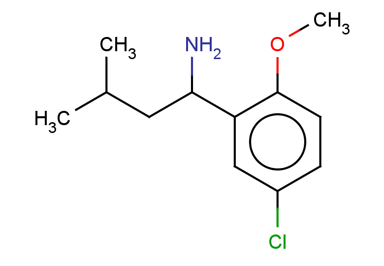 1-(5-chloro-2-methoxyphenyl)-3-methylbutan-1-amine
