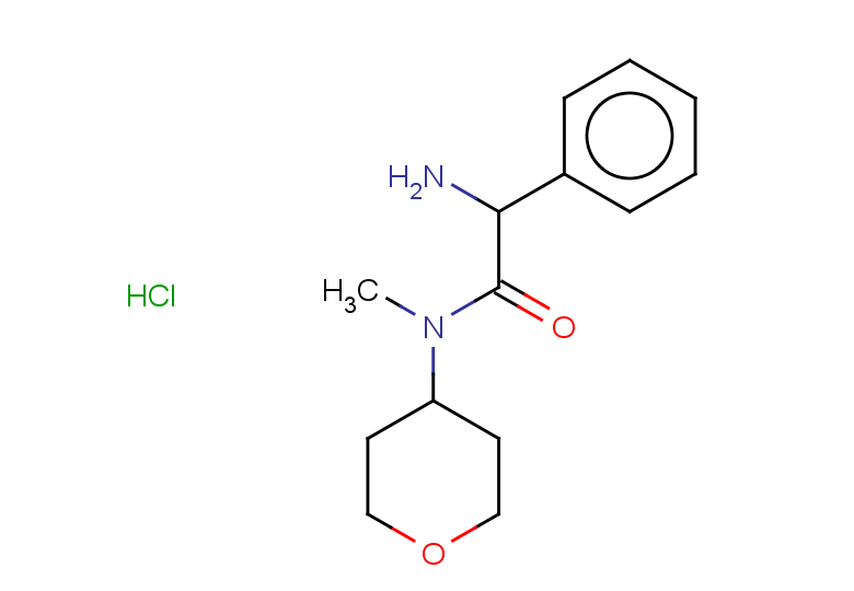 2-amino-N-methyl-N-(oxan-4-yl)-2-phenylacetamide hydrochloride